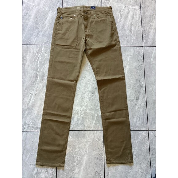 AG Adriano Goldschmied Jeans Mens 32x32 Tellis Modern Slim Denim Beige Stretch - Picture 1 of 7